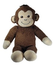 BUILD A BEAR CURIOUS GEORGE MONKEY CUDDLY 18'PLUSH SOFT TOY MONKEY BAB WORKSHOP
