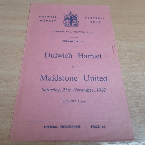 Dulwich hamlet maidstone - hamlet,