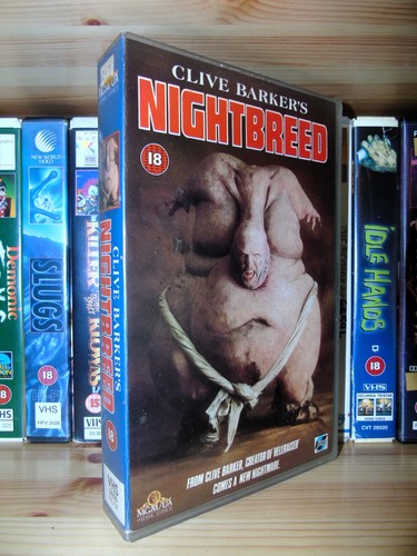 Horror vhs night breed big - night,