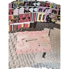 Kanban Crafts - Card Making - A WAY WITH WORDS 75 X A4 Toppers,Papers & Cards. 