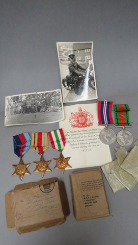 Wwii british medal group 5 - wwii,