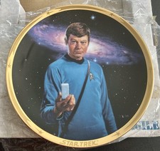 STAR TREK McCoy Official 25th Anniversary Collectors PLATE Ltd. Ed. Still Boxed