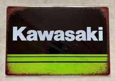 KAWASAKI MOTORCYCLE SIGN MAN