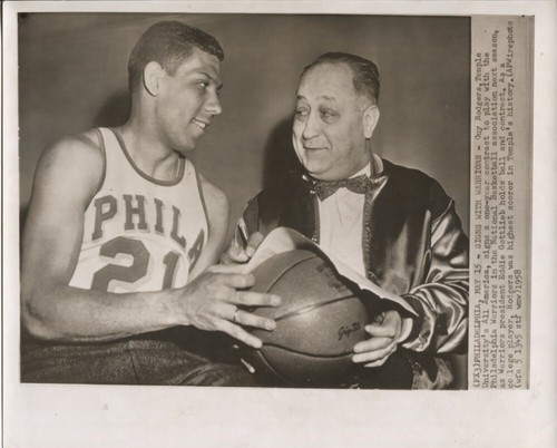 1958 press photo - press, guy