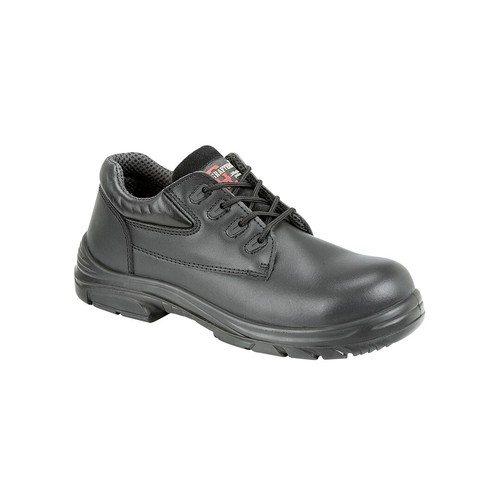 Ukd safety shoe smooth - shoe, leather