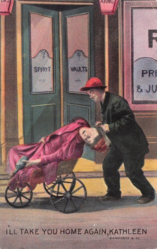 Bamforth edwardian comic - edwardian,