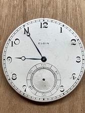 1918 Lord Elgin grade 450 12S Pocket Watch movement, Spares Repair