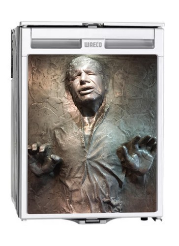 Waeco campervan fridge - campervan,
