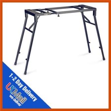 Stagg MXS-A1 Adjustable Black Metal Mixer Keyboard DJ Decks Disco Stand