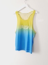 Mens Primark Size Medium M Multi Coloured Beach Ibiza Vest Top