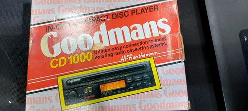Goodmans cd1000 add car - goodmans,