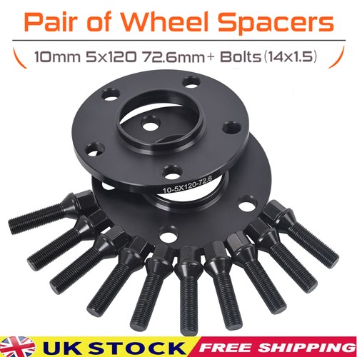2x10mm alloy wheel spacers - wheel, for