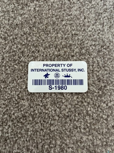 Stussy property - property, of