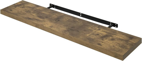 Woltu floating shelf - shelf, dark