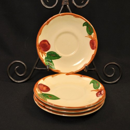 Franciscan apple saucers - franciscan,