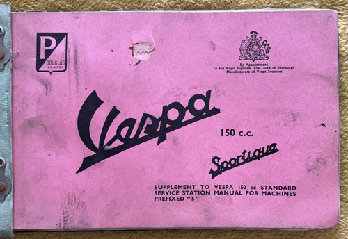 Original vespa douglas - douglas, piaggio