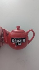 Brand New Yorkshire Tea Mini One Cup Tea Pots Mint Condition!