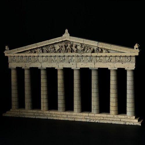Parthenon west facade - west,