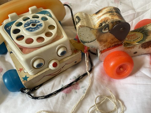 Fisher price vintage toys - fisher,