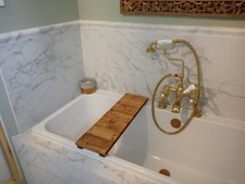 Rustic Handmade Wooden Bath