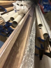 Solid Oak 4.2m Handrail Groove with Fillet Strip