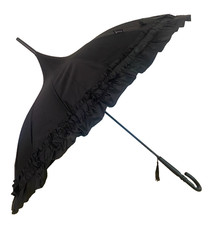 Walking Umbrella Ladies Black