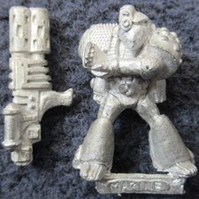 1988 Space Marine Heavy Weapons Multi Melta Rogue Trader Warhammer 40K RT103 GW