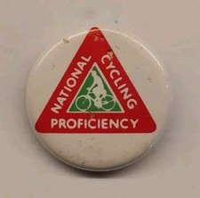 Vintage Badge. National Cycling Proficiency