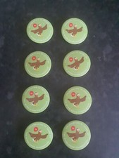  Wimbledon OFFICIAL  Tennis   Wimbledon Foundation Badges 8 Joblot 