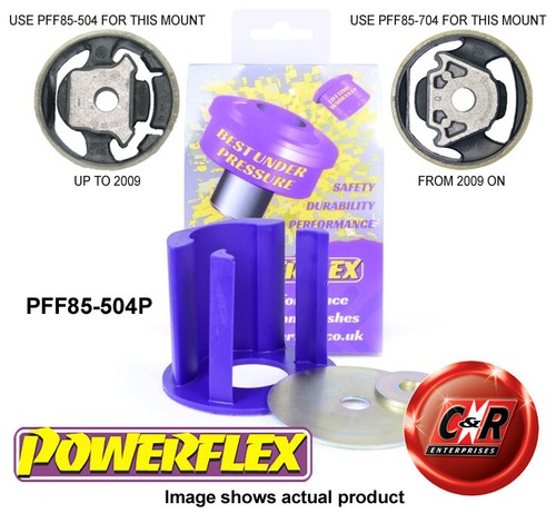 Powerflex low eng mnt - mnt, insert