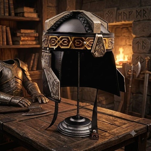 Wearable gimli helmet replica - helmet,