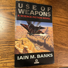 Use Of Weapons, Banks, Iain M. First Edition Paperback 1991 - Rare!