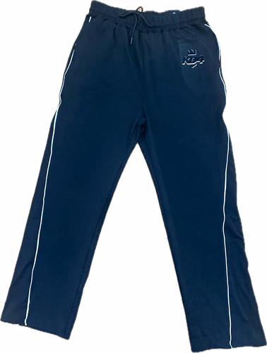 Men navy track pants m - navy,