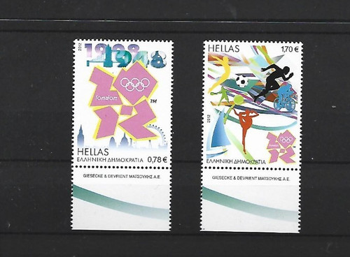 Greece mnh euro set - set, 2012