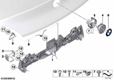 BMW Genuine Plaque BMW Emblem