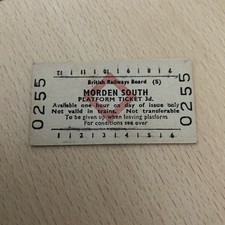 Platform.   TICKET,    (