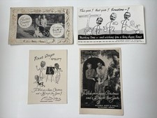 Unusual Old Personalised Family Christmas Cards Kenley London.