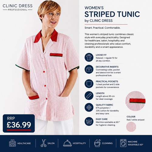 Womans nurses tunic uniform - womans,
