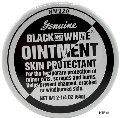 Genuine black white - black, skin