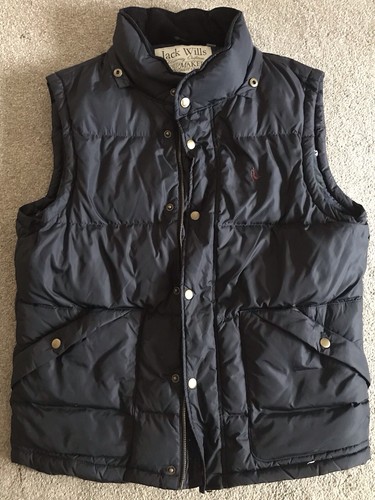 Jack wills padded blue gilet - wills,