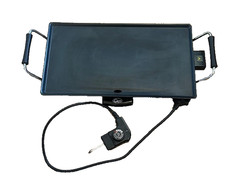 Electric Teppanyaki Table Top Griddle BBQ Hot Plate Barbecue Grill Pan Non-Stick