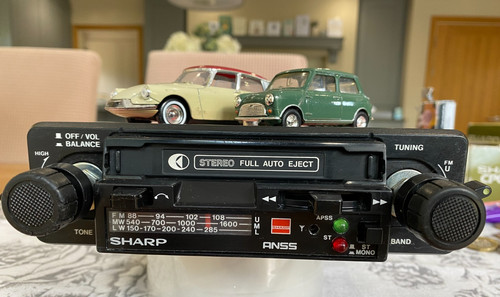1984 sharp 5850 car - car, stereo