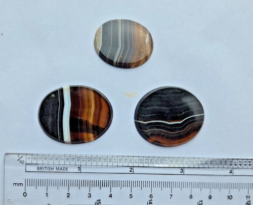 Agate gemstone oval - agate,