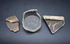 Group of 3 Medieval pottery