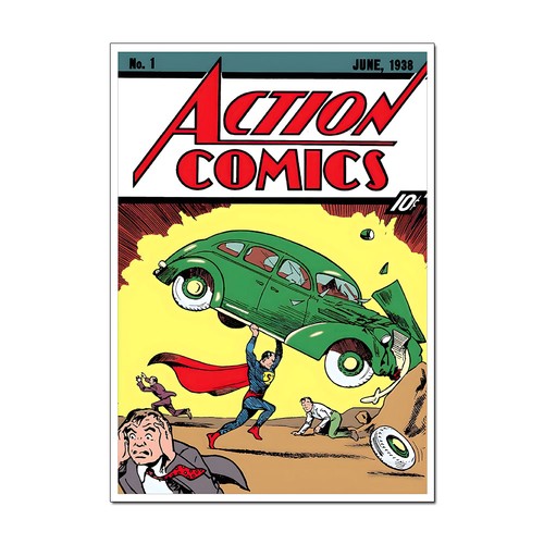 Retro action comics issue - action,