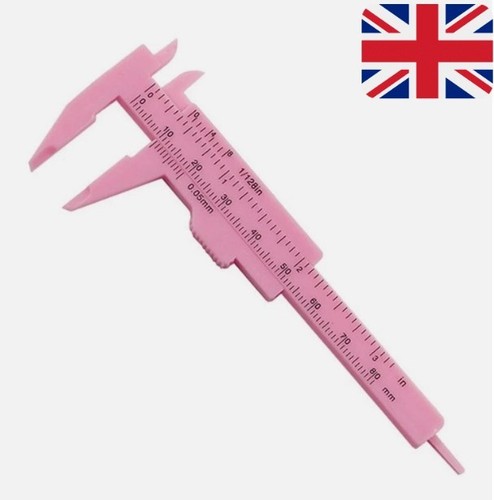 80mm plastic vernier - 0-80mm, caliper