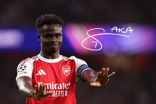 Bukayo saka arsenal signed - bukayo,