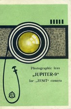 Zenith JUPITER-9 Lens  Instruction Manual