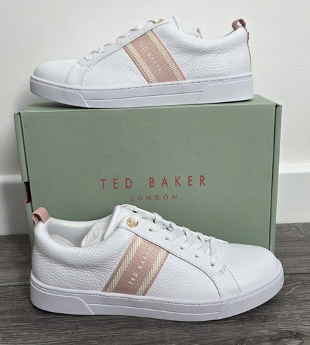 Ted baker leather trainers - baker,