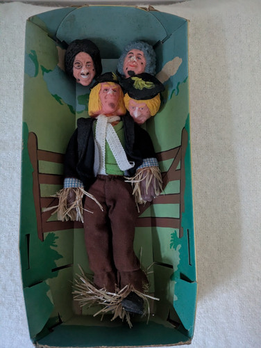 Vintage bendy toys worzel - toys,